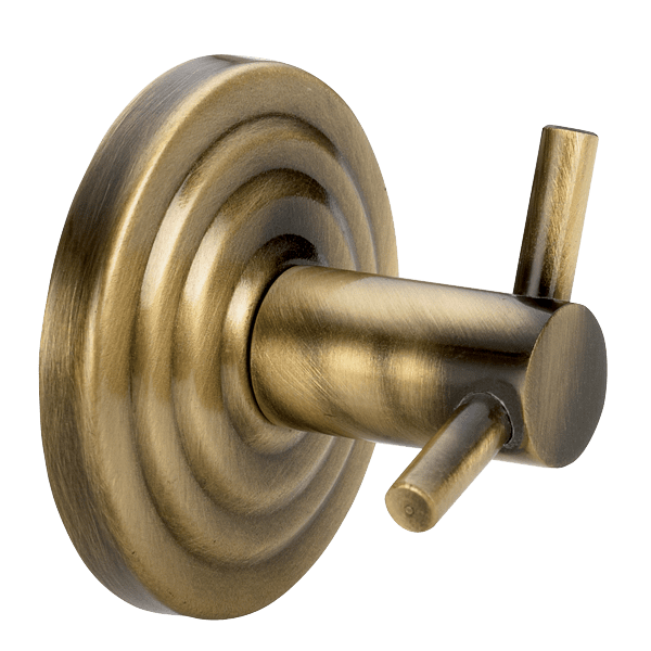 Άγκιστρο Ρετρό Διπλό Μπρονζέ Verdi Brass 3081266