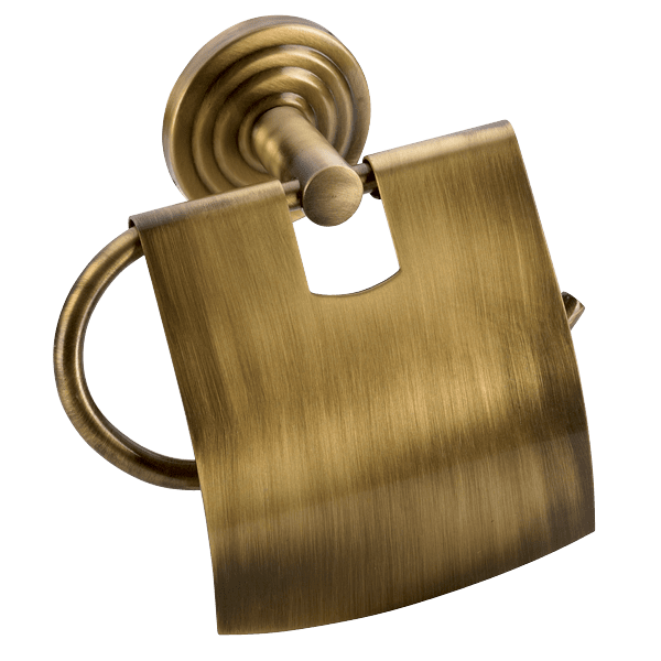 Χαρτοθήκη Ρετρό με κάλυμμα Μπρονζέ Verdi Brass 3081466