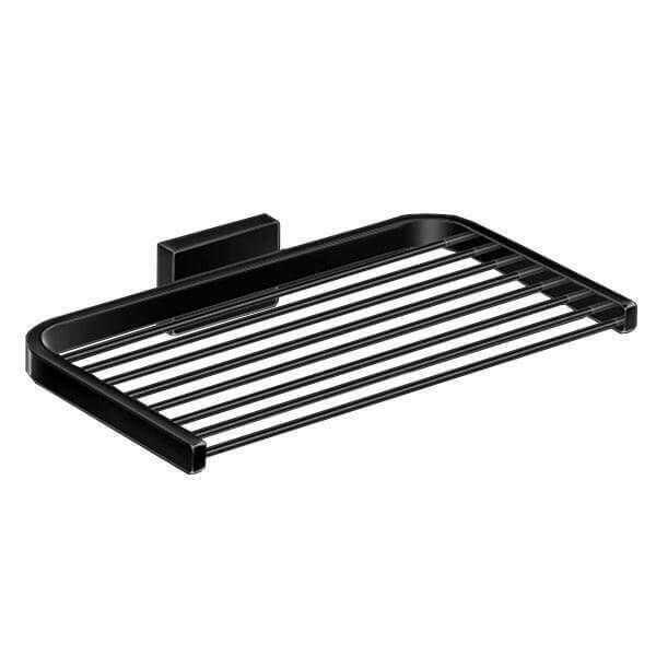 Σπογγοθήκη Επίτοιχη μία στήριξη Black Mat Sanco Aegean 26933-M116