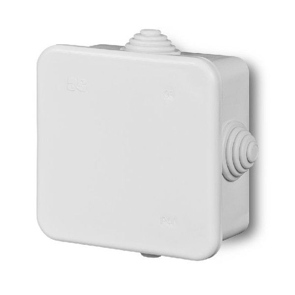 ΜΠΟΥΑΤ ΕΞΩΤΕΡΙΚΟ 80X80X42 IP55 ΓΚΡΙ Eurolamp 151-25507