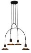 HL-3528-4 EVERDINA BLACK PENDANT HOMELIGHTING 77-3825