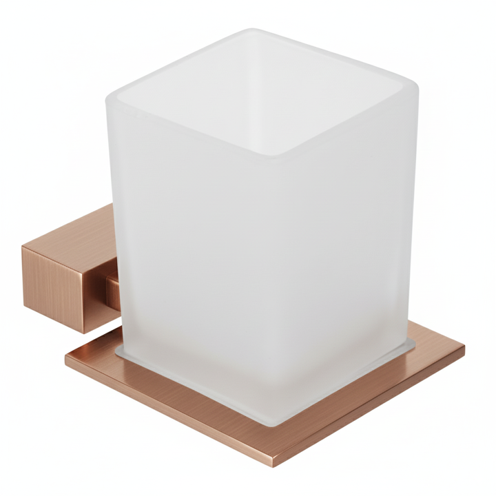 Ποτηροθήκη Γυαλί Χαλκού Bronze Art Shelfy 20V1-51