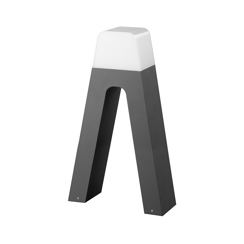 Κολωνάκι Δαπέδου Εξ.Χώρου IP54 H80cm Led 6w 3000K Χυτό Αλουμίνιο Γραφίτης Sun Light GL11502