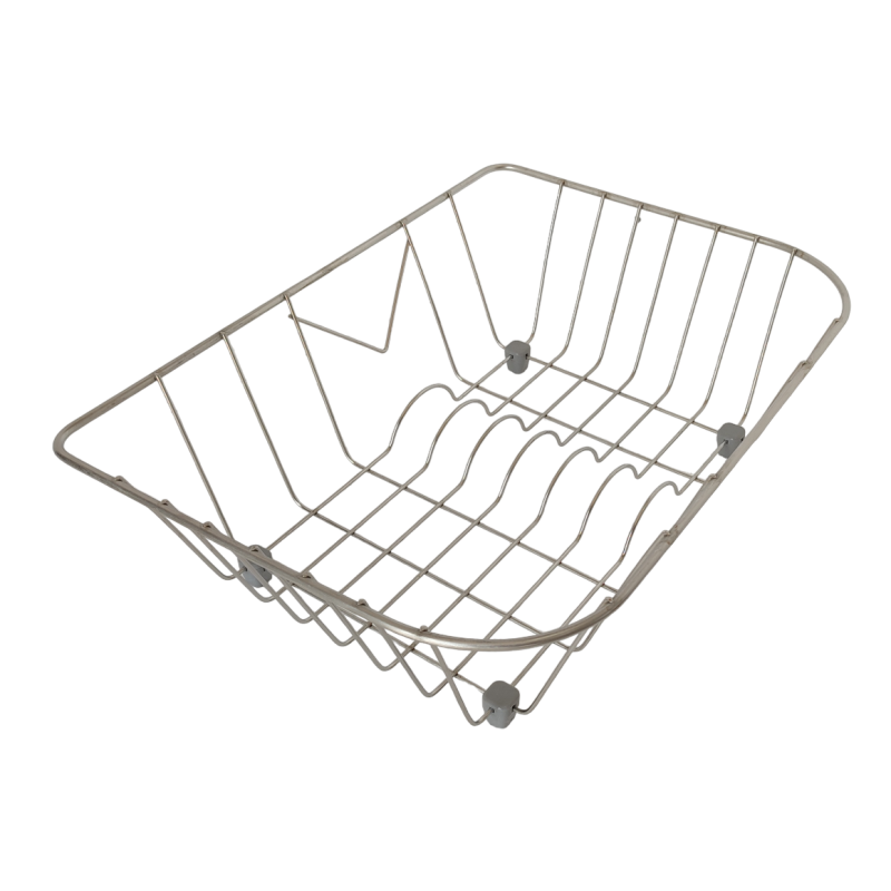 Καλάθι-Πιατοθήκη Νεροχύτη Ανοξείδωτο 40*31 εκ.για νεροχύτη 307,318,322,332 Sanitec No3 03-02-00029