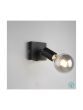 Σποτ Μονόφωτο 11x9cm 1xΕ27 Μαύρο Ματ Trio Vannes R80181732