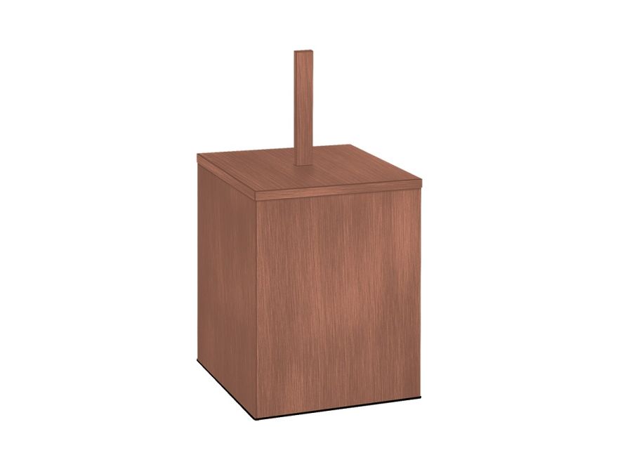 Χαρτοδοχείο 5lt Μ18xΠ18xY40 cm AISI 304 Old Cooper Matt  Sanco Waste Bins 90653-M26