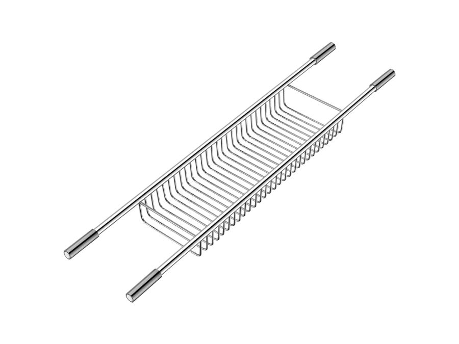 Σπογγοθήκη Μπανιέρας W60xD14xH5,5 Chrome Sanco Shower Baskets 0171-A03