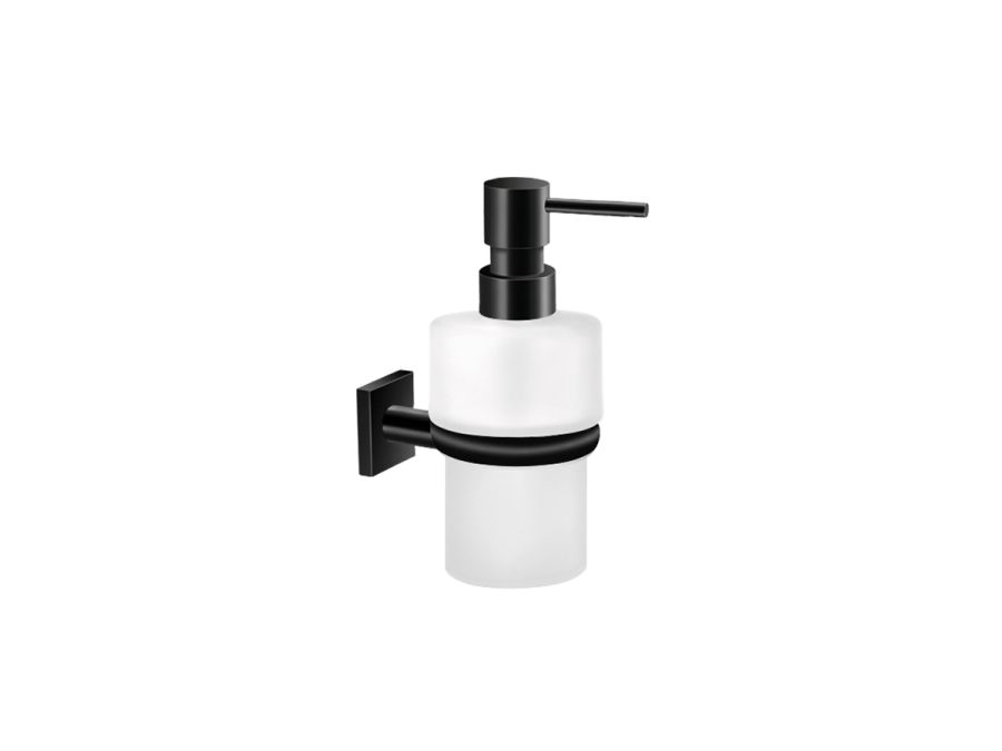 Dispenser Αντλία Σαπουνιού Επιτοίχια Sanco Tempo Black Mat 14022-M116