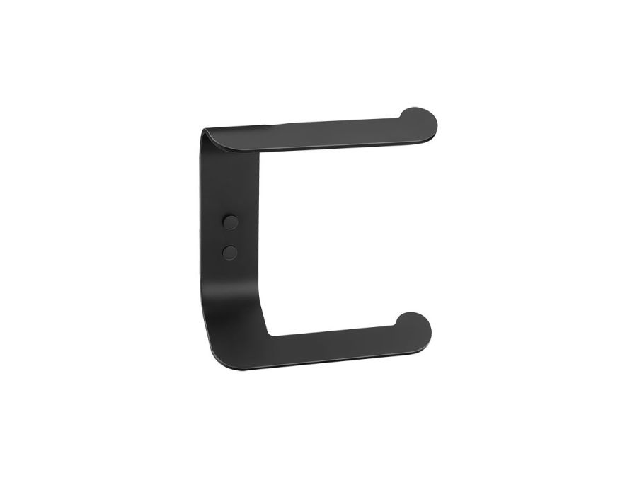 Χαρτοθήκη Διπλή Επίτοιχη W19xD7xH20 cm Sanco Avaton Black Mat 120136-M116