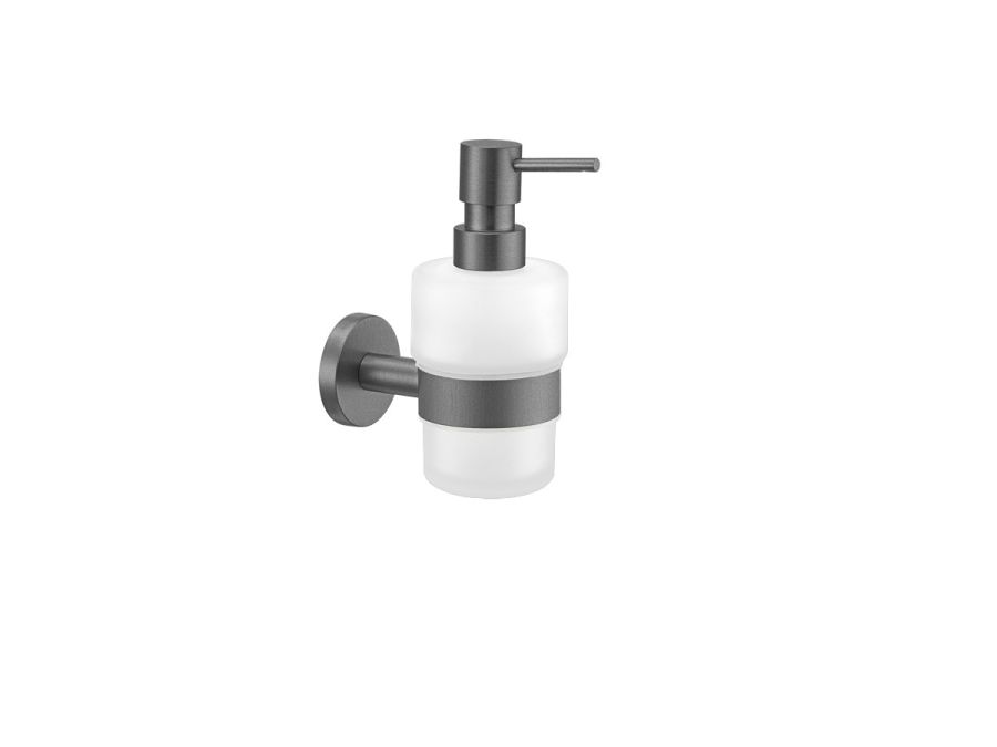 Dispenser Διανομέας Υγρού Σαπουνιού Επιτοίχιος Sanco Galaxy Antracite Grained Dark 19922-M118
