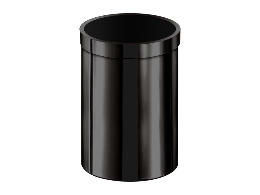 Χαρτοδοχείο Ανοιχτό 12lt Sanco Open Bins Brass Metal Gun 90664-A23