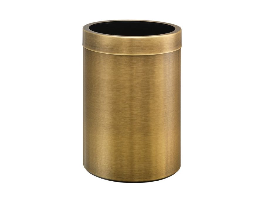 Χαρτοδοχείο Ανοιχτό 12lt Sanco Open Bins Brass Bronze Mat 90664-M25