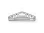 Σπογγοθήκη Γωνιακή Χρωμέ Sanco Shower Baskets 007-A03
