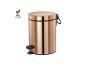 Χαρτοδοχείο 5lt Χρώμα Rose Gold 24K Soft Closιng Sanco Waste Bins 90680-A06