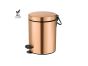 Χαρτοδοχείο 5lt Χρώμα Brushed Gold 24K Soft Closιng Sanco Waste Bins 90680-AB5