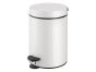 Χαρτοδοχείο 12lt Ø25x40 εκ. White Mat Sanco Waste Bins 90611-M101