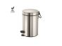 Χαρτοδοχείο 3lt Soft Closιng System Brushed Nickel Sanco Waste Bins 90689-A73