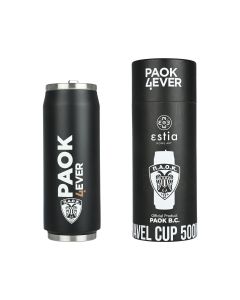 Θερμός Travel Cup 500ml PAOK BC Edition Estia Home Art 00-13783