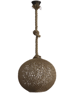 SILK-02 ROPE NATURAL-UT-BR 1/L Φ35 Ε/27 Heronia 31-1150