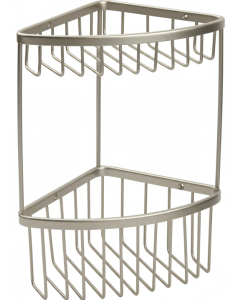 Σπογγοθήκη Γωνιακή Διπλή Ματ Inox Bronze Art Σπογγοθήκες 16H8-11-2