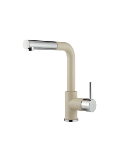 Μπαταρία Κουζίνας Συρόμενο Ντους Granite Cristalite Sabbia Armando Vicario Fluo 18580-1501