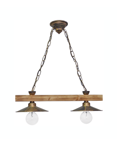 Φωτιστικό κρεμαστό R-150 2/L RAGA CHAIN Heronia 30-0037