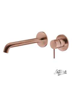 Μπαταρία Νιπτήρα Τοίχου Elle316 La Torre Inox PVD Rose-Gold 35032-811