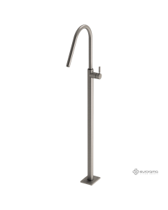Μπαταρία Νιπτήρα Επιδαπέδια h.124,5εκ. Eurorama Inox 13302-110
