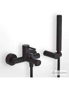 Μπαταρία Λουτρού Tonda Eurorama Black Matt 145210-400