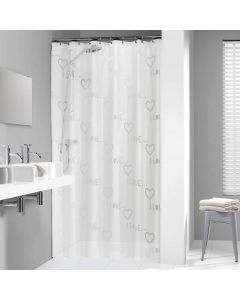 Condens 180x200 white κουρτίνα μπάνιου πλαστική Sealskin 210841310