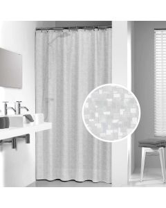 Perle 180x200 transparent κουρτίνα μπάνιου πλαστική Sealskin 210881300