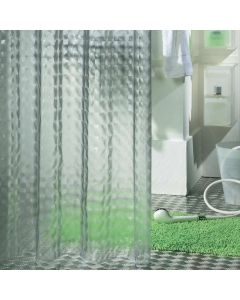 Prisma 180x200 transparent κουρτίνα μπάνιου πλαστική Sealskin 211181300