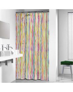 Rigato 180x200 multi κουρτίνα μπάνιου πλαστική Sealskin 212181302