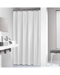 Granada 180x200 white κουρτίνα μπάνιου πλαστική Sealskin 217001310