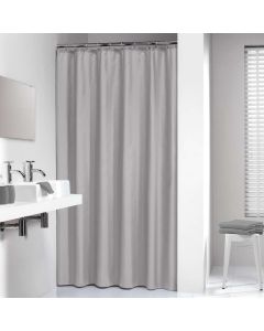 Granada 180x200 light grey κουρτίνα μπάνιου πλαστική Sealskin 217001311