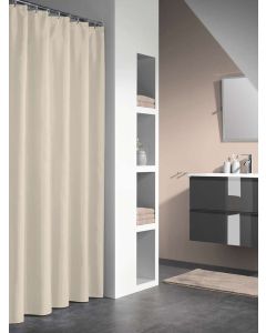 Granada 180x200 beige κουρτίνα μπάνιου πλαστική Sealskin 217001360