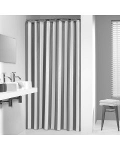 Linje 180x200 grey κουρτίνα μπάνιου υφασμάτινη Sealskin 233011314