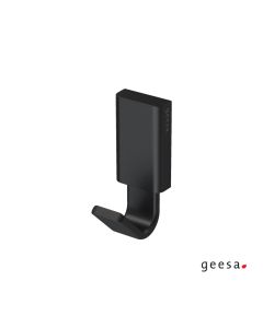Άγκιστρο μπάνιου μονό Frame Geesa Black Matt 8413-400