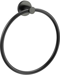 Κρίκος Στρογγυλός Μαύρο Ματ Verdi Omicron Black Matt 3020305