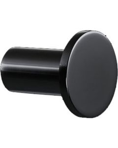 Άγκιστρο Μικρό Μονό Μαύρο Ματ Verdi Omicron Black Matt 3021205