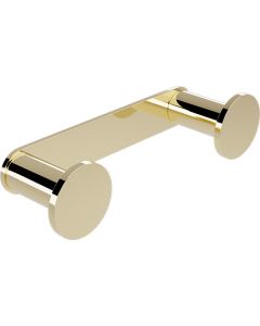 Άγκιστρο Διπλό W110xD35xH28mm Light Gold Gloss PVD Verdi 3022252