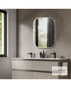 Καθρέπτης Μπάνιου FIZ 60x80 Luminor Inox Brushed FIZ6080-111