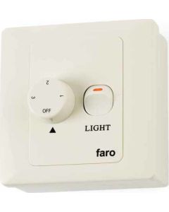 Τηλεχειριστήριο Ανεμιστήρα Επίτοιχο, 3 Ταχύτητες Faro Barcelona 33928