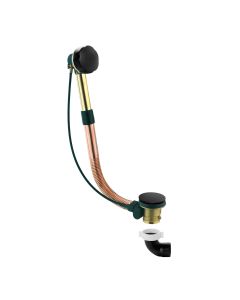 Αυτόματη βαλβίδα μπανιέρας Black Matt 048-400