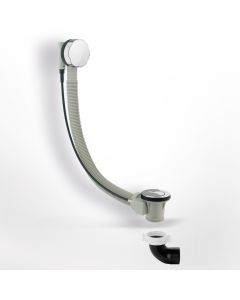 Αυτόματη βαλβίδα μπανιέρας  Chrome 104-100