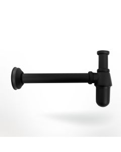 Σιφών Νιπτήρα Retro Black Matt AL220-400