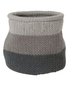 Knitted 20x20 grey καλάθι αποθήκευσης Sealskin  361971412