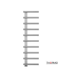 Θερμαινόμενη Πετσετοκρεμάστρα μπάνιου Inox ACCENT 176x50 Brushed ACC17650-111