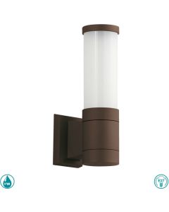 Απλίκα Επίτοιχη Αλουμινίου Καφέ Ανθυγρή IP651*E27 Viokef Cavo 4036702