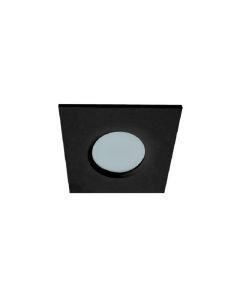 Σποτ Χωνευτό 8,4*8,4 cm IP44 GU10/GU5,3 Μαύρο Viokef Viki Square 4151501